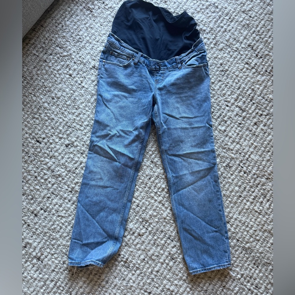 Abercrombie ankle straight maternity Jean